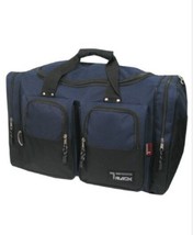 Duffelbag 25 Inch Duffel Navy Gym Bag Medium Tote Sport Heavy Duty Travel Duffle - £25.68 GBP
