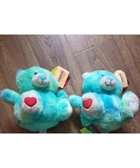 (Lot of 2) Large Sloth Heart Plush Toys 10&quot; Animal Adventure!!! - $12.99