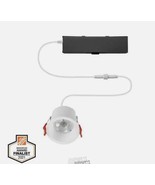 CE 4 in White Interchangeable Trim LED Integrated Trimless Recessed Ligh... - $36.42 CAD