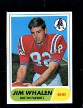 1968 Topps #20 Jim Whalen Vgex Patriots *X95634 - £1.56 GBP