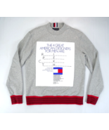 Tommy Hilfiger Collection Sweatshirt Size S American Designers Puzzle Fl... - £37.32 GBP