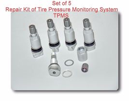 set 5 Tire Pressure Monitoring System (TPMS) Service Kit Fits: Jaguar Land Rover - £11.63 GBP