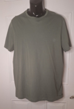 Men&#39;s A/X Armani Exchange Crew Neck khaki Green Short Sleeve T-Shirt Size XL - $9.87