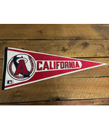 1980&#39;s California Angels MLB Basetball Wincraft Logo Felt Pennant Anahei... - $25.31 CAD