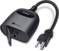 Kasa Outdoor Smart Plug, Smart Home Wi-Fi Outlet Timer, Max Load, Kp401 - $46.12 CAD
