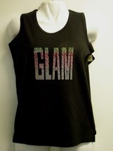 Christine Alexander 95% cotton 5 spandex shirt tank top Glam Size xl ful... - $726.13 MXN