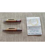 Vintage Garland Gold Filled Twin-O-Matic Pen Pencil Half Rare Sales Sample Set - $59.39