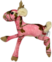 Pink Camo Plush Deer Laying Sitting Stuffed Animal 9" - Bass Pro Shops image 8