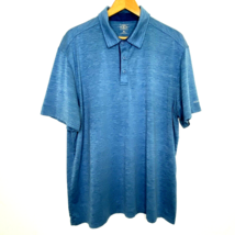 G.H. Bass &amp; Co Polo Shirt Mens size XL Short Sleeved Golf Athleisure Shirt Blue - £21.58 GBP