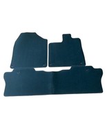 2016-2022 Honda Pilot 3 Piece Set Floor Mats Carpet Black OEM 2021 - $178.11 CAD