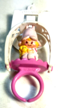 Li&#39;l Tulip Charmkin includs Pink Ring &amp; white lattice canopy Hasbro 1984... - £19.57 GBP