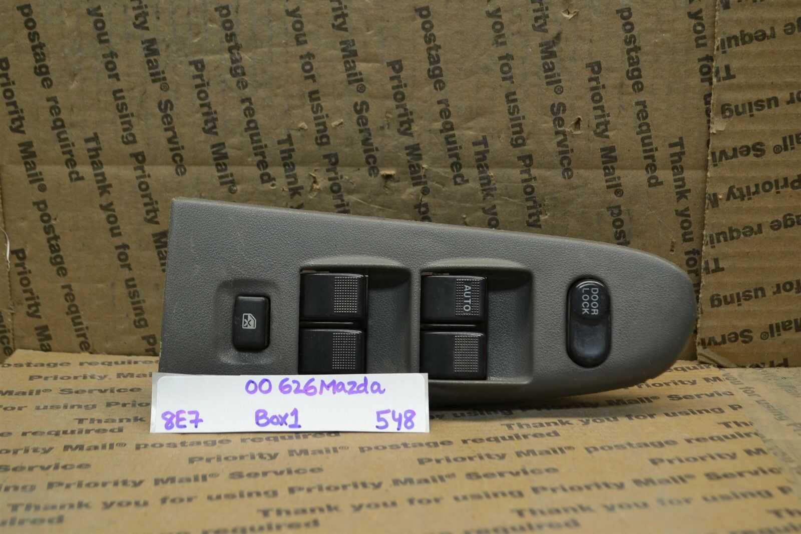 1998-2002 Mazda 626 Master Switch OEM GG2A66350 Door Window Lock Box 1 5... - $7.99