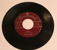 Jackie Wilson 45 record Night - Doggin Around Brunswick Records - £3.88 GBP