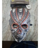 Midnight Creatures Spire Skull Halloween Mask Silver-Brand New-SHIPS N 2... - $37.88 CAD