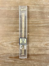 SPEIDEL Twist O Flex Ladies Wide Series Gold Watch Band 10-13mm 2209/33XL - £9.80 GBP