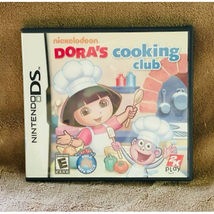 Nickelodeon Dora the Explorer: Dora&#39;s Cooking Club Nintendo DS 2010 w/o Manual - £8.54 GBP
