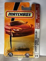 2008 Matchbox Sports Cars 2007 Ford Shelby GT500 #15 Yellow - $6.92