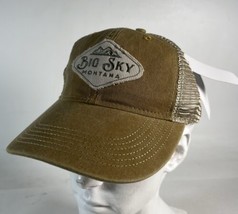 NWT Big Sky Montana SnapBack Mesh Back Trucker Hat Cap Ouray  - £11.69 GBP
