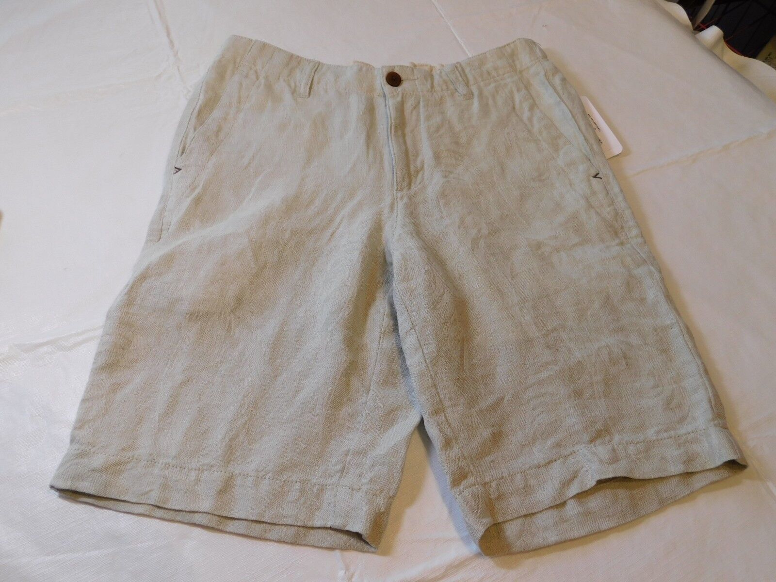 Primary image for Tommy Bahama Mens Casual Shorts Short S Help Me Fronda 4688 Natural Khaki