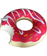 Donut Pool Floats Inflatable Donut Raft Ring Swim Rings Party for Adult ... - $310.38 MXN