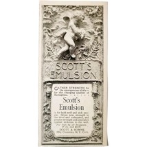 Scott&#39;s Emulsion Cherub Angel 1897 Advertisement Victorian Medical ADBN1A9 - $369.57 MXN