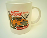 Classic Ford F Series V8 Pickup Truck POWER FOR THE WORKING MAN Coffee ... - $17.95
