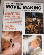 Better Home Movie Making For Amateur Movie Makers Magazine November December 1961 - £7.77 GBP