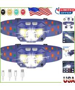 Waterproof 1200 Lumen LED Headlamp with Adjustable Modes - Perfect for C... - $58.73 CAD