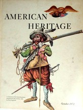 [Single Issue] American Heritage Hardcover History Magazine October 1971 - £5.54 GBP