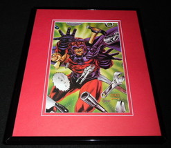 Magneto Framed 11x14 ORIGINAL 1993 Marvel Masterpieces Cover - £27.69 GBP