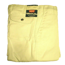 Levi&#39;s Movin&#39; On Vtg 32x32 Pure White 70s Disco Era Pants New Nos With Tags Usa! - £78.68 GBP