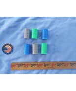 LOT 6 Fuel Gas Barrel set Thomas The Train Wooden set compatible, custom... - $6.99