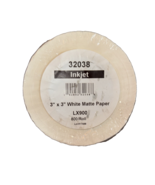 Inkjet 3&quot; x 3&quot; Matte Paper Label 800/Roll 3&quot;Core/6&quot; OD - $341.18 MXN