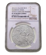 2017 Islas Vírgenes Británicas S $10 Ángel Guarda NGC PF70 Muy Camafeo R... - $81.67
