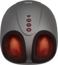 Breo Foot Massager with Heat 3 Strengths &amp; 3 Modes Deep Kneading Air Compression - £56.22 GBP