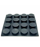 3/16&quot; Tall Round Stick on Rubber Feet 3M Pads 7/16&quot; Wide Adhesive Back - £8.08 GBP+