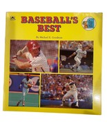 Baseball&#39;s Best Paperback Book 1989 Goodman A Golden Look-Look Book VINTAGE - $5.40 CAD