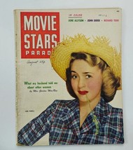 VTG Movie Stars Parade Magazine August 1950 Jane Powell No Label - £22.70 GBP