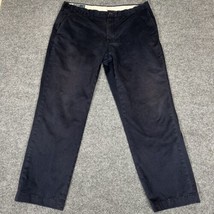 Polo Ralph Lauren Preston Pants Men 38x32 (38x31) Navy Blue Chinos Vinta... - £15.38 GBP