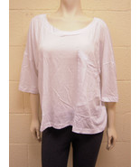 LnA Delta Pocket Cape Tee White NEW  - $96.00 CAD