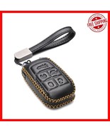 Genuine Leather Key Fob Case with Key Strap for RAM 2500-5500 (2019-2025) - $528.52 MXN