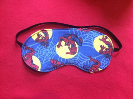New SPIDERMAN BLUE Sleep Mask Eye Sleepwear Bedroom Blind Fold Kids Char... - €12,06 EUR