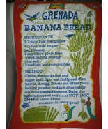 Grenada Banana Bread Cotton Tea Towel - $9.71