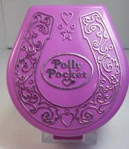 VTG 1994 Polly Pocket Pony Ridin&#39; Show Compact w/ Trigger Horse Sounds Work - £25.73 GBP