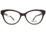 Nine West Eyeglasses Frames NW5131 255 Brown Cat Eye Full Rim 51-16-135 - £29.39 GBP