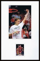 Rebecca Lobo Signed Framed 11x17 Photo Display UConn Connecticut National Champs - £58.65 GBP