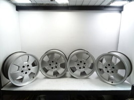 00 Mercedes R129 SL500 wheels, set of 4, 17 inch 1294011202 alloy 8.25x1... - £440.22 GBP