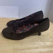 MIA Amore Drew Brown Pumps shoes Memory Foam Heels Size 9M - $9.31
