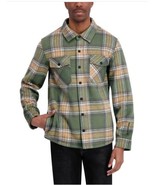 Dakine Mens Shirt Jacket Green Multicolor Plaid Fleece Shacket Chest Pocket - $66.58 CAD