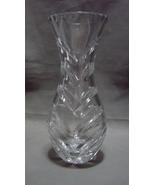 Rich Looking Elegant Small Beautifully Cut Crystal Bud  Vase - £8.77 GBP